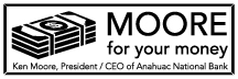 Moore for your Money Logo